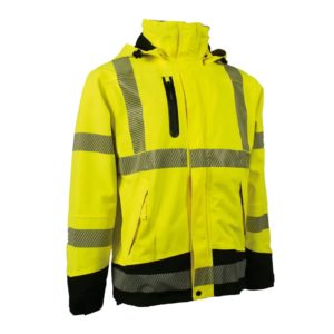 Produktbilde av gul jakke fra Lyngsø